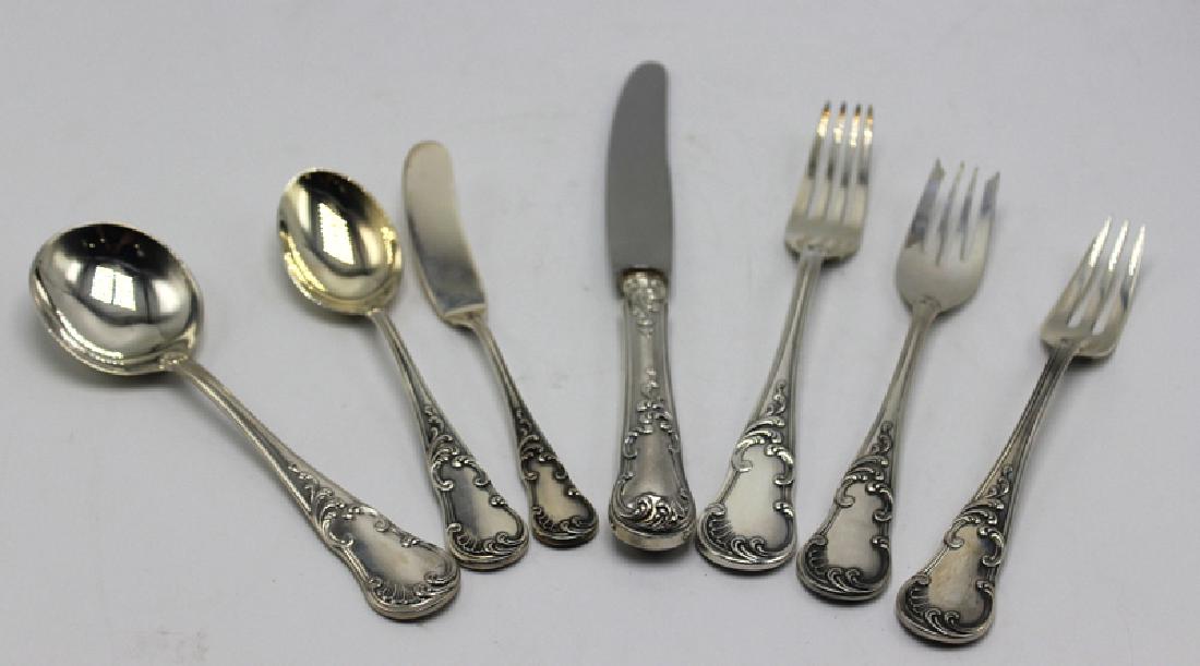 Buccellati "Quirinale" 84 pc. Sterling Flatware (1 of 2)