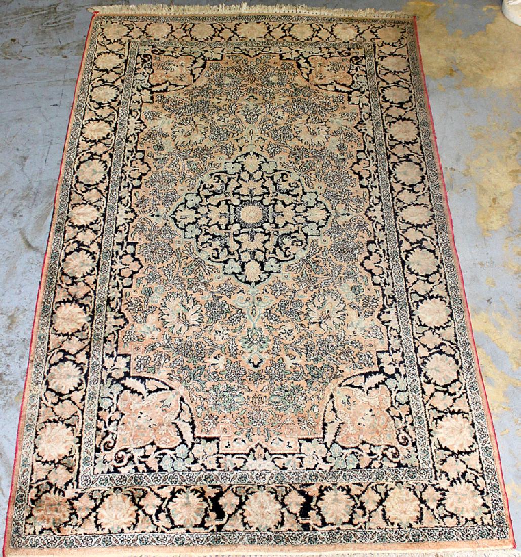 Handmade Indian Silk Rug (1 of 4)