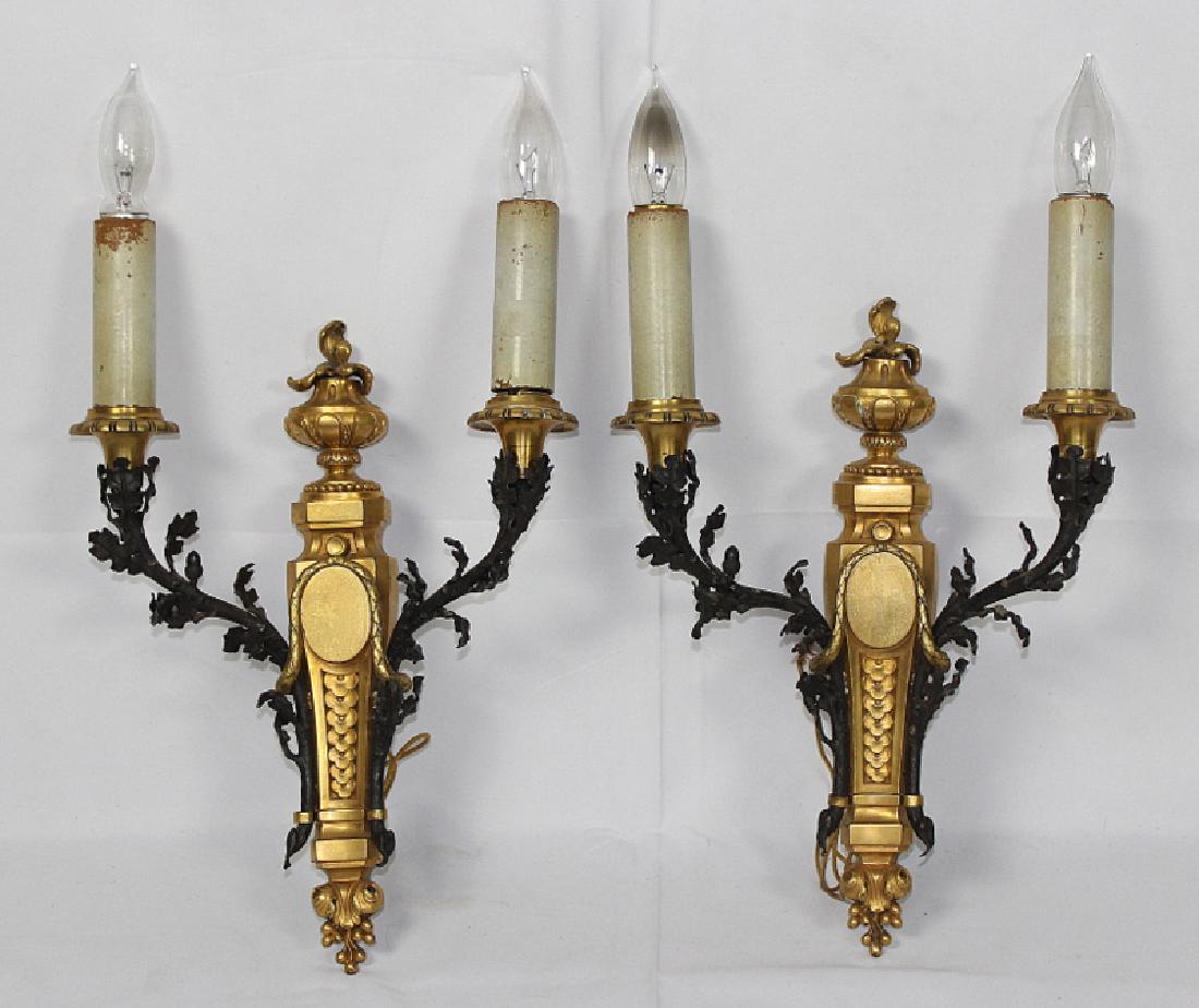 Pair of Antique French Wall Sconces (1 of 5)