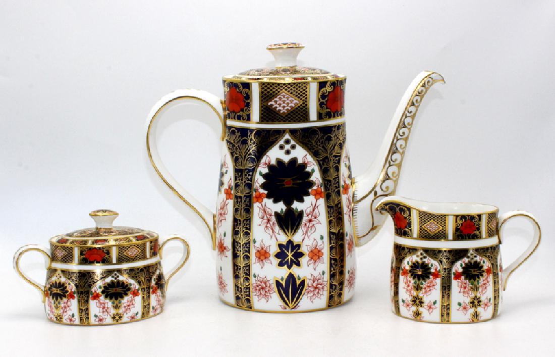 Royal Crown Derby "Old Imari" Coffee Set to include a (1 of 5)