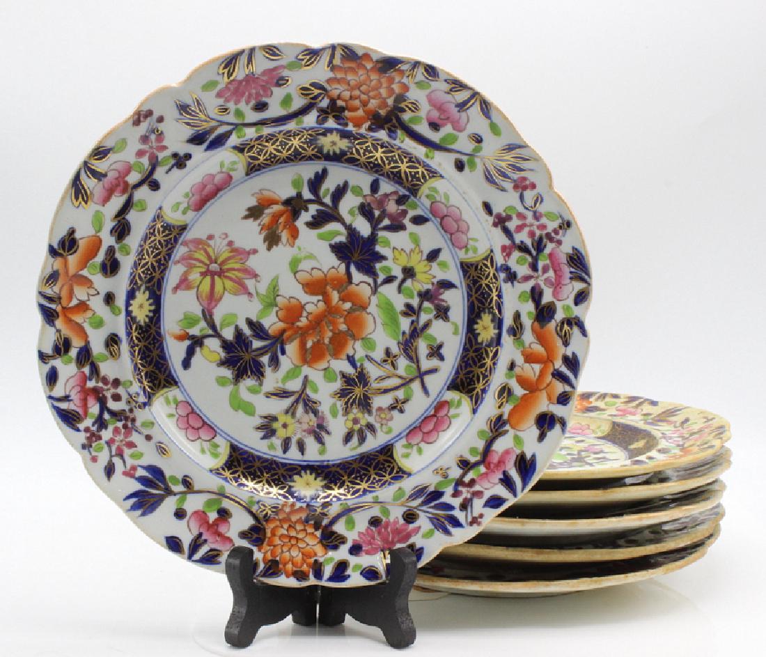 Set 6 Masons Ironstone Side Plates (1 of 3)