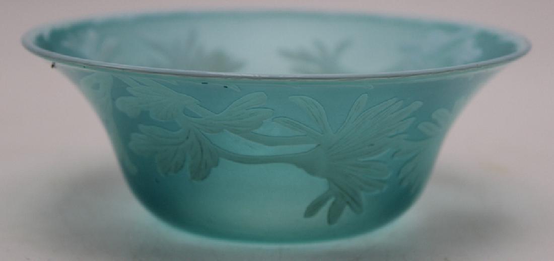 Unmarked Thomas Webb Bowl: Unmarked Thomas Webb Bowl. Diameter - 5".