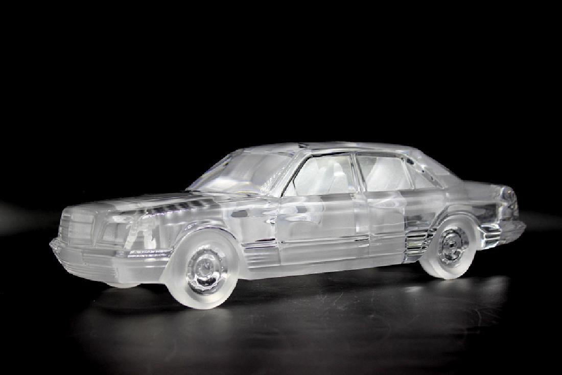 Daum Crystal Mercedes Benz 500 SEL Model (1 of 7)