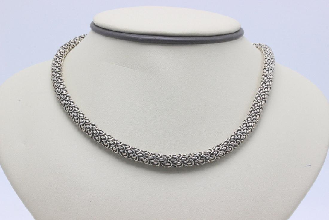 John Hardy Sterling, 18Kt "Naga" Necklace (1 of 4)