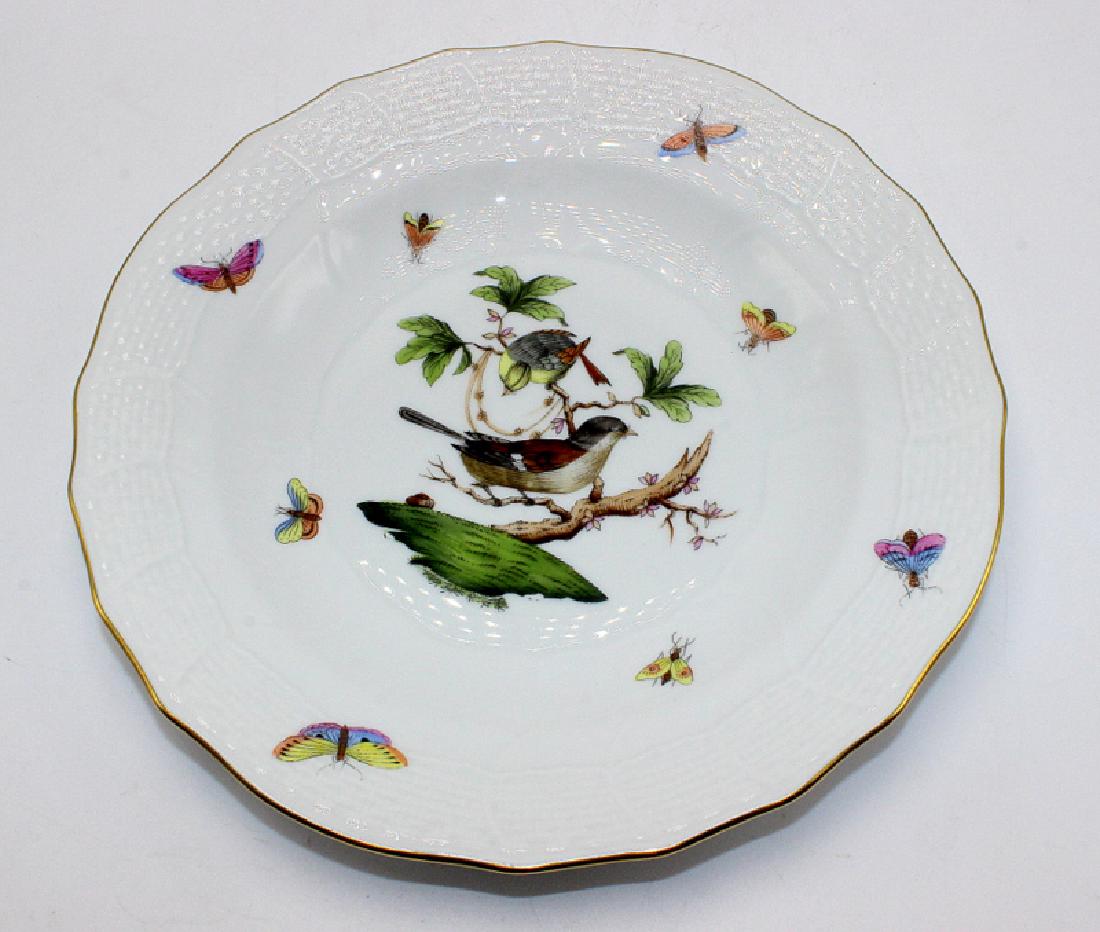 Herend (8) "Rothschild" Pattern Side Plates (1 of 4)