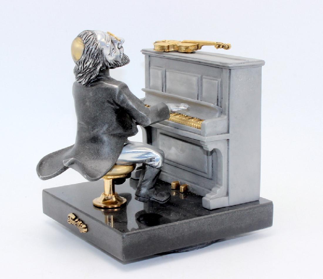 Frank Meisler "Orchestra Pianist" Metal Sculpture (1 of 3)