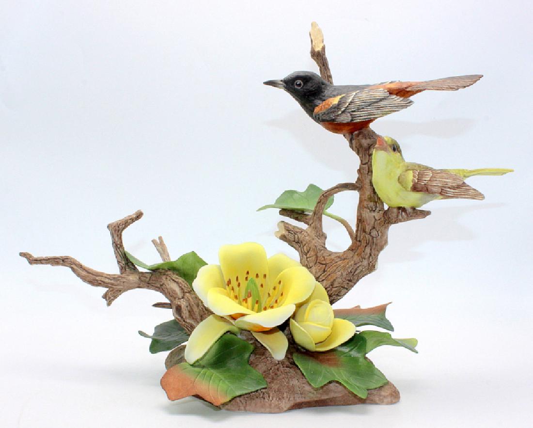 Boehm #400-11 "Orchard Oriole" Porcelain Group (1 of 4)