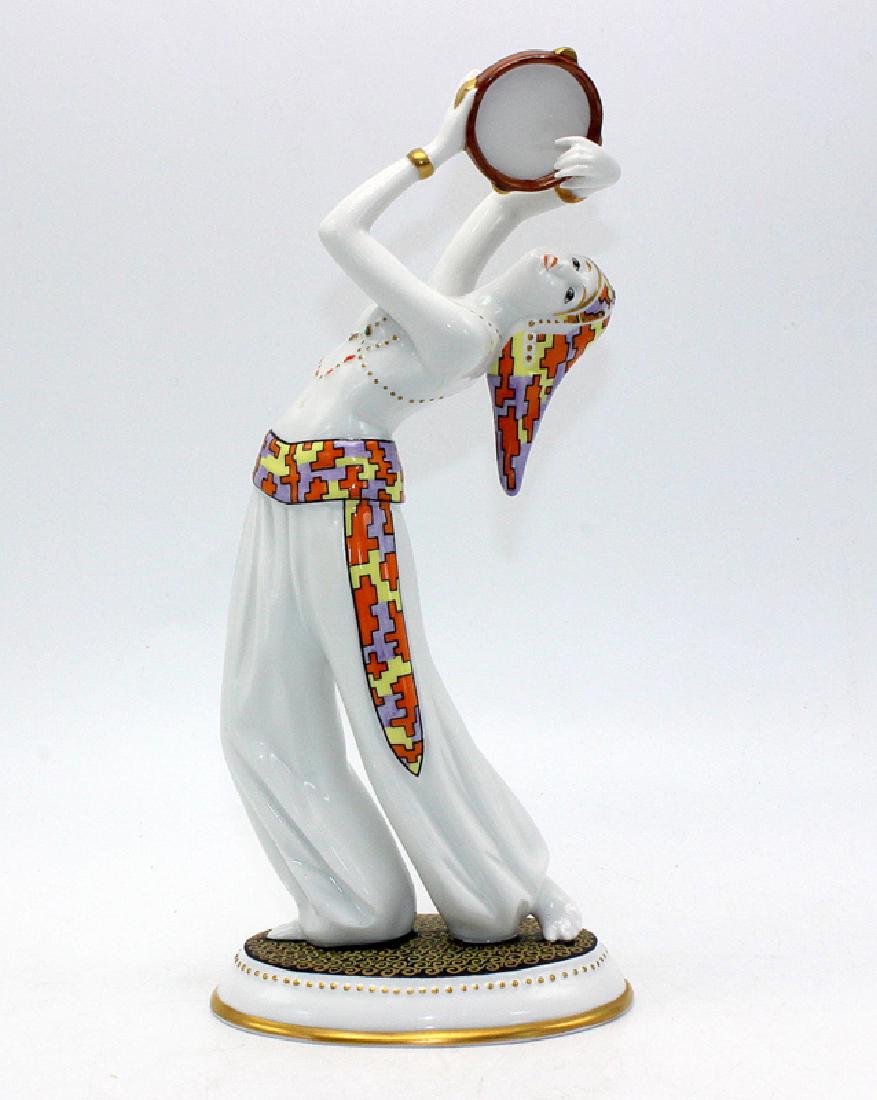Goebel Germany "Tambourine" Porcelain Figure (1 of 3)
