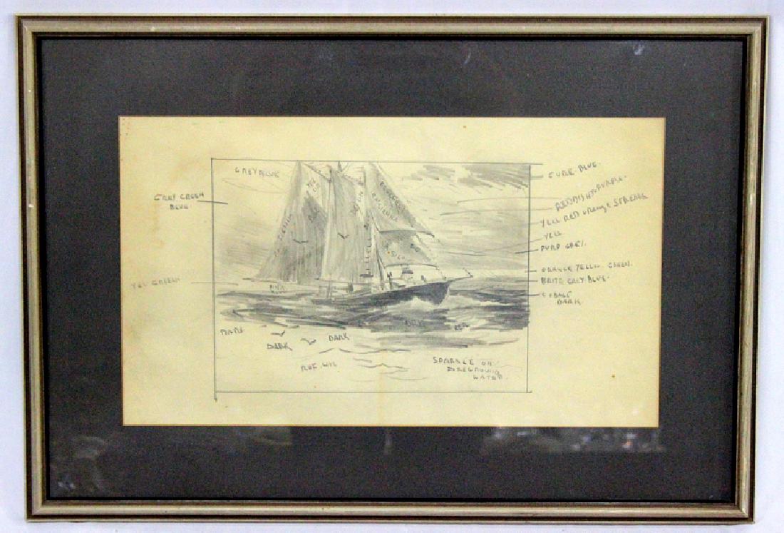 Jack Gray (Canadian, b.1927-1981) Etching (1 of 3)