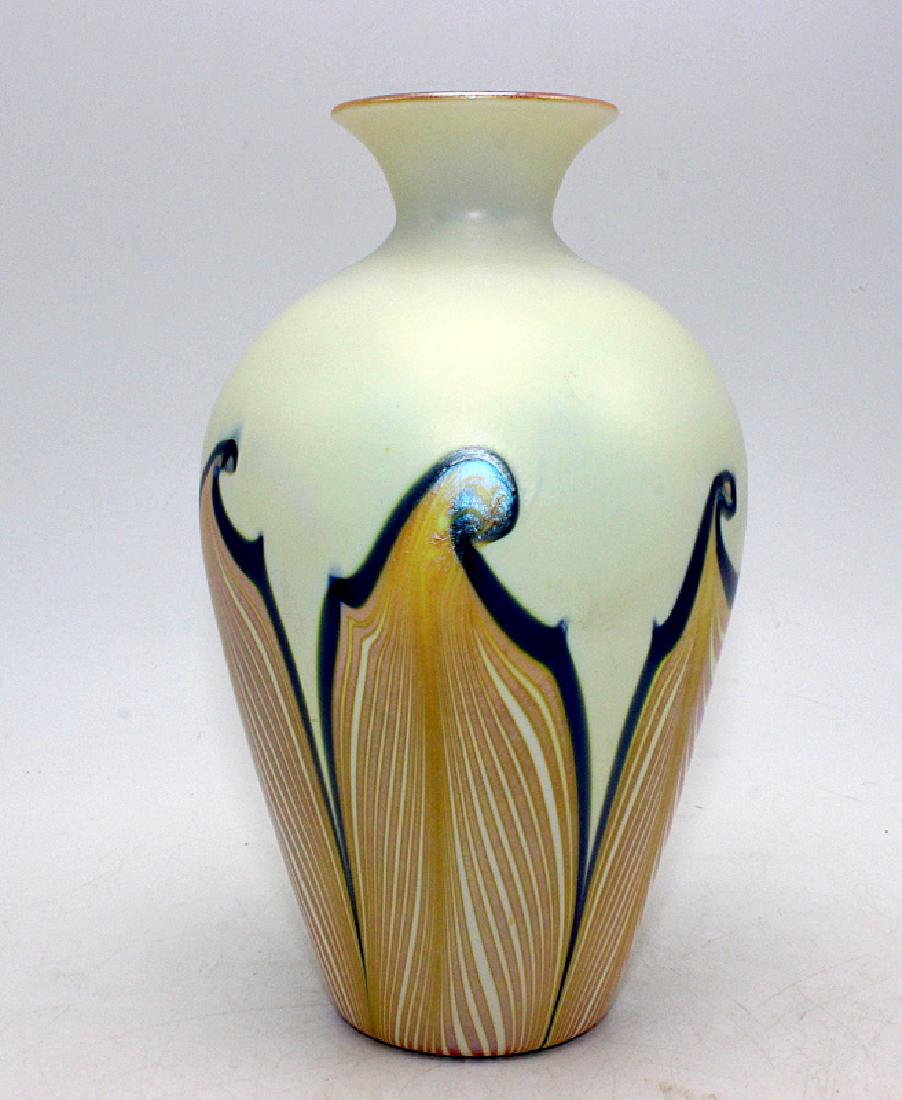Durand Iridescent Coil Vase (1 of 4)