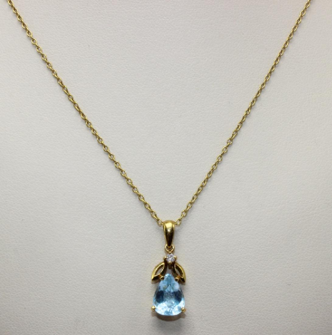 18Kt Semi-Precious Stone Necklace (1 of 1)