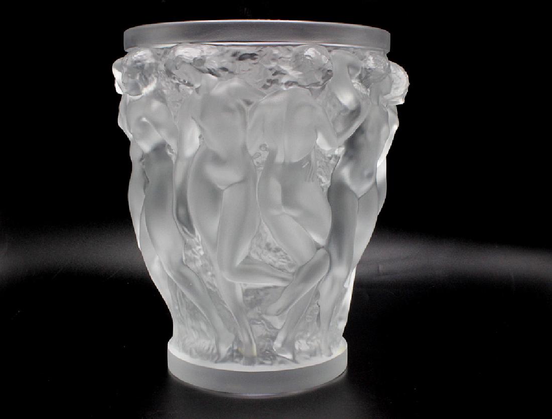 Lalique "Bacchantes" Vase (1 of 4)
