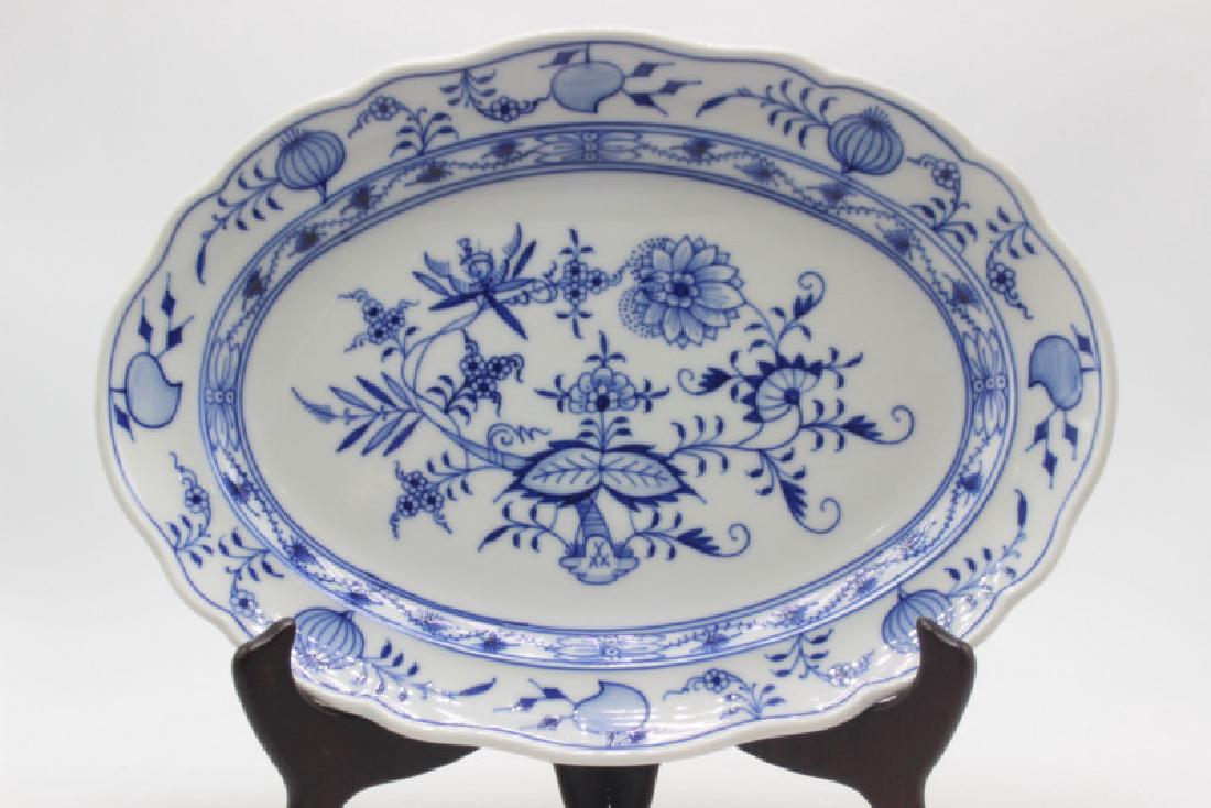 Meissen Blue Onion Platter (1 of 2)