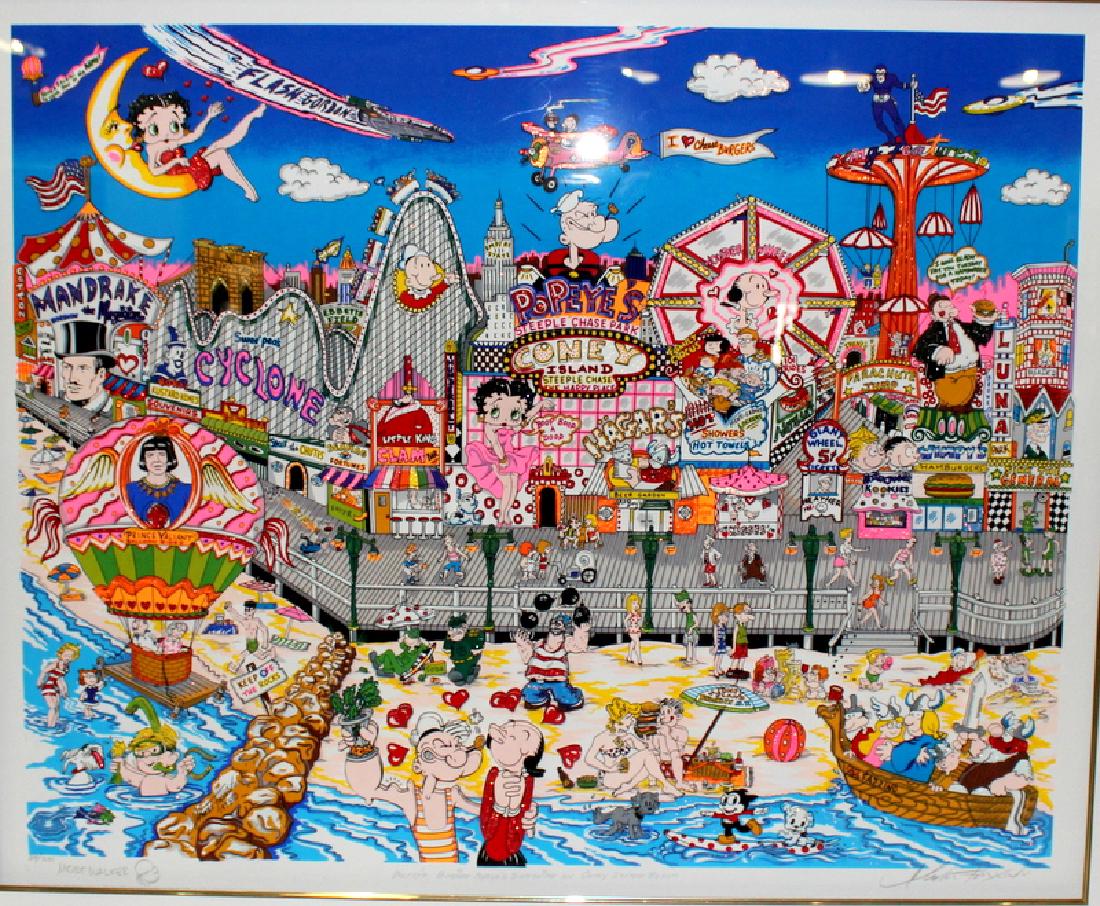 Charles Fazzino (American, b.1955) "Betty's Booping & (1 of 5)