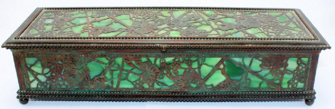Tiffany Studios "Grapevine" Glove Box (1 of 1)