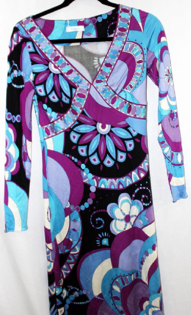 Emilio Pucci Silk Dress: Emilio Pucci Silk Dress. Used.