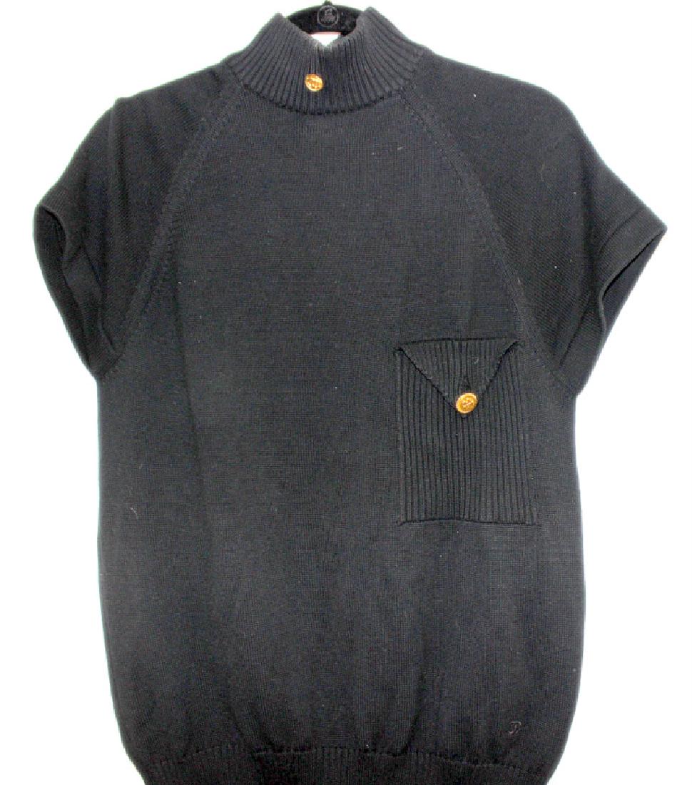 Chanel Black Turtle Neck (1 of 1)