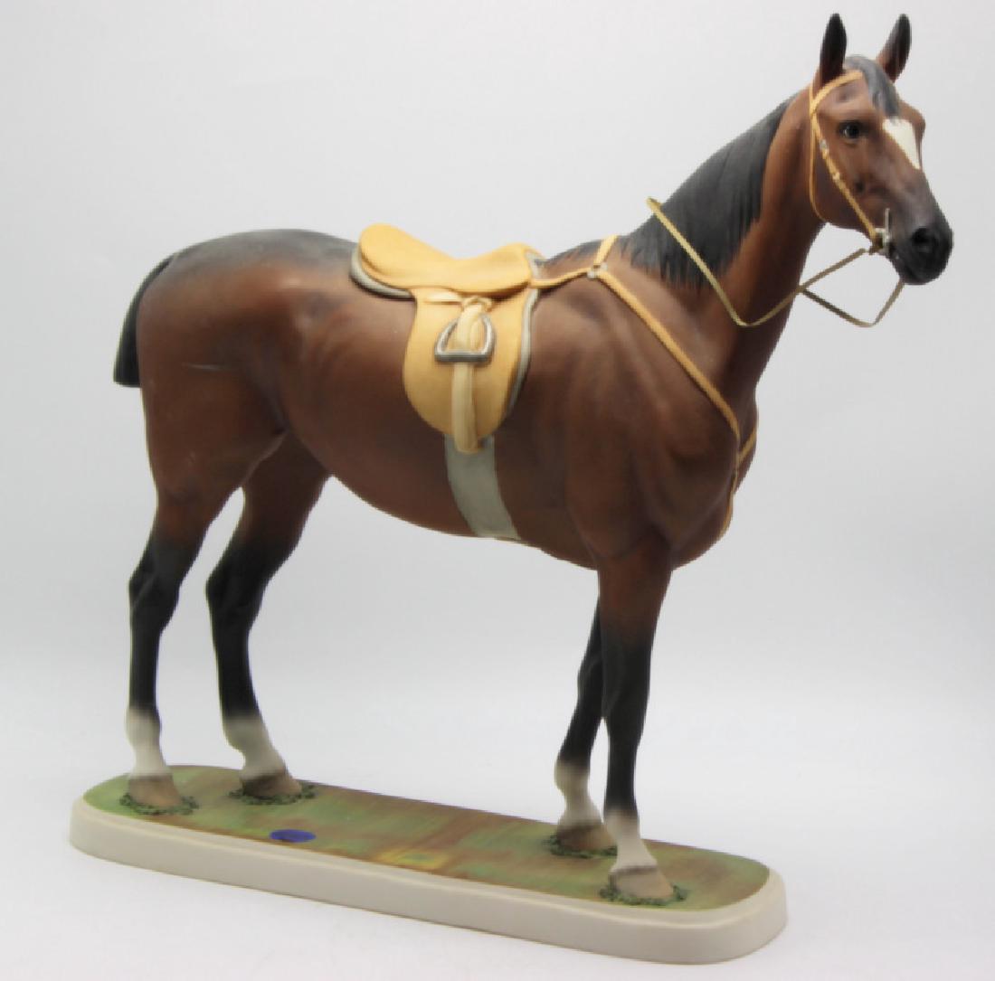 Edward Marshall Boehm "Hunter" Porcelain Statue (1 of 4)