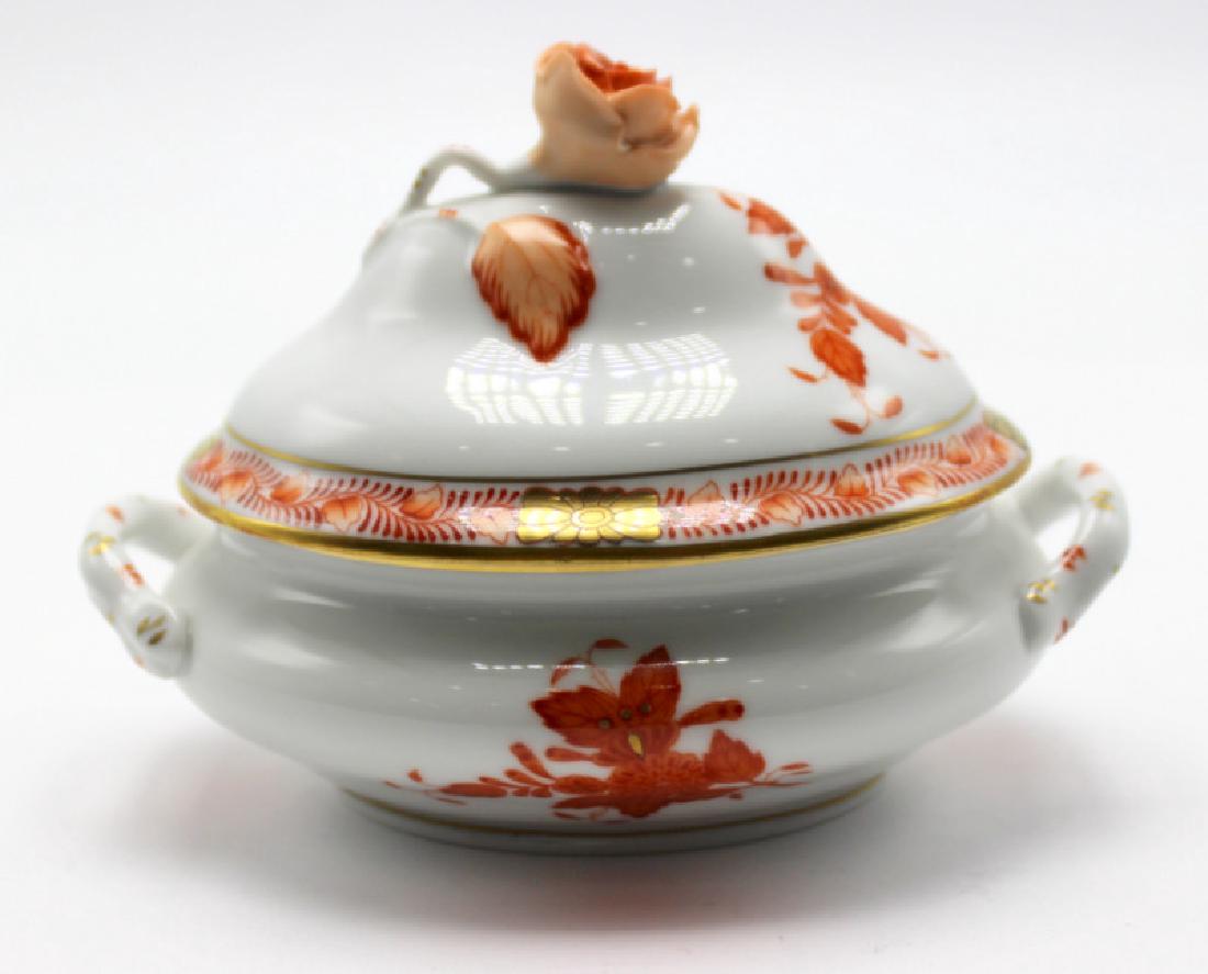 Herend Handpainted Porcelain Covered Dish (1 of 1)