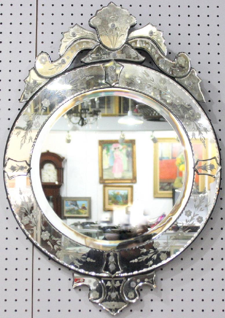 Venetian Style Wall Mirror (1 of 1)