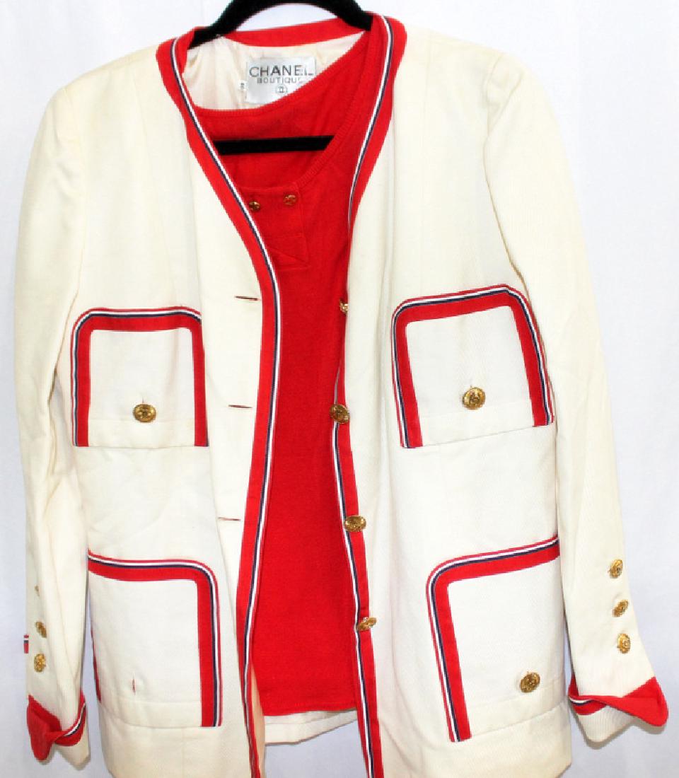 Chanel Boutique 2 pc. Jacket & Shell (1 of 2)