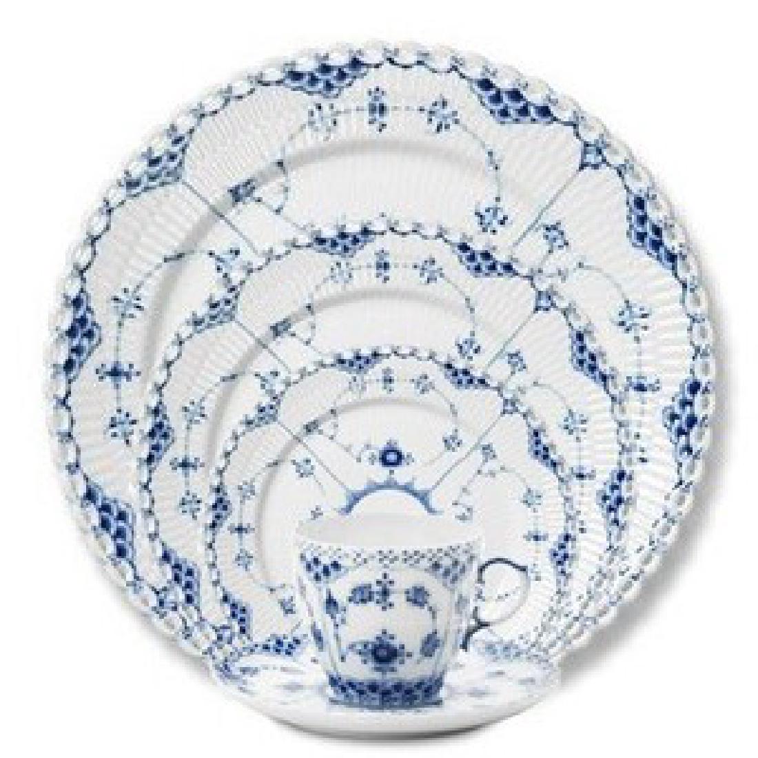 Royal Copenhagen "Blue Fluted Full Lace" 60pc. China (1 of 4)