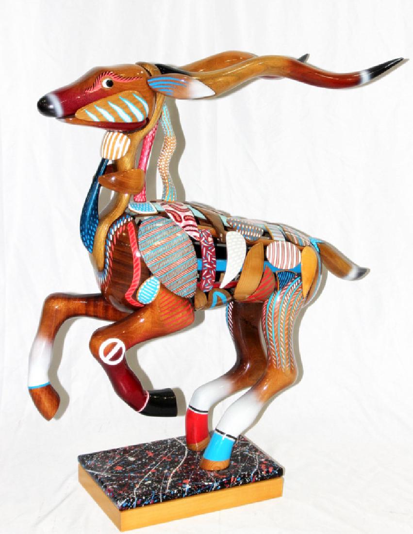 Daniel Meyer (American, b.1950-) Contemporary Wooden (1 of 3)