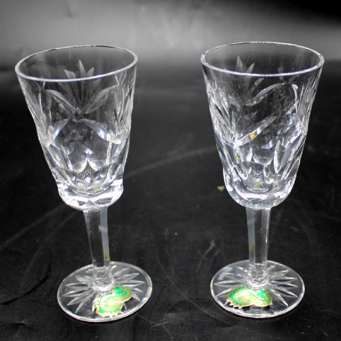 Waterford "Lismore" (6) Crystal Cordial Stemware (1 of 1)