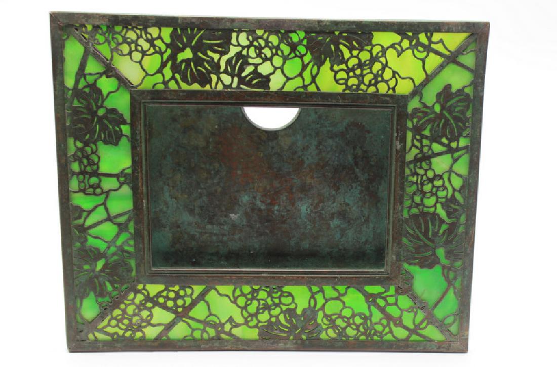 Tiffany Studios Grapevine Desk Top Picture Bronze Frame (1 of 2)