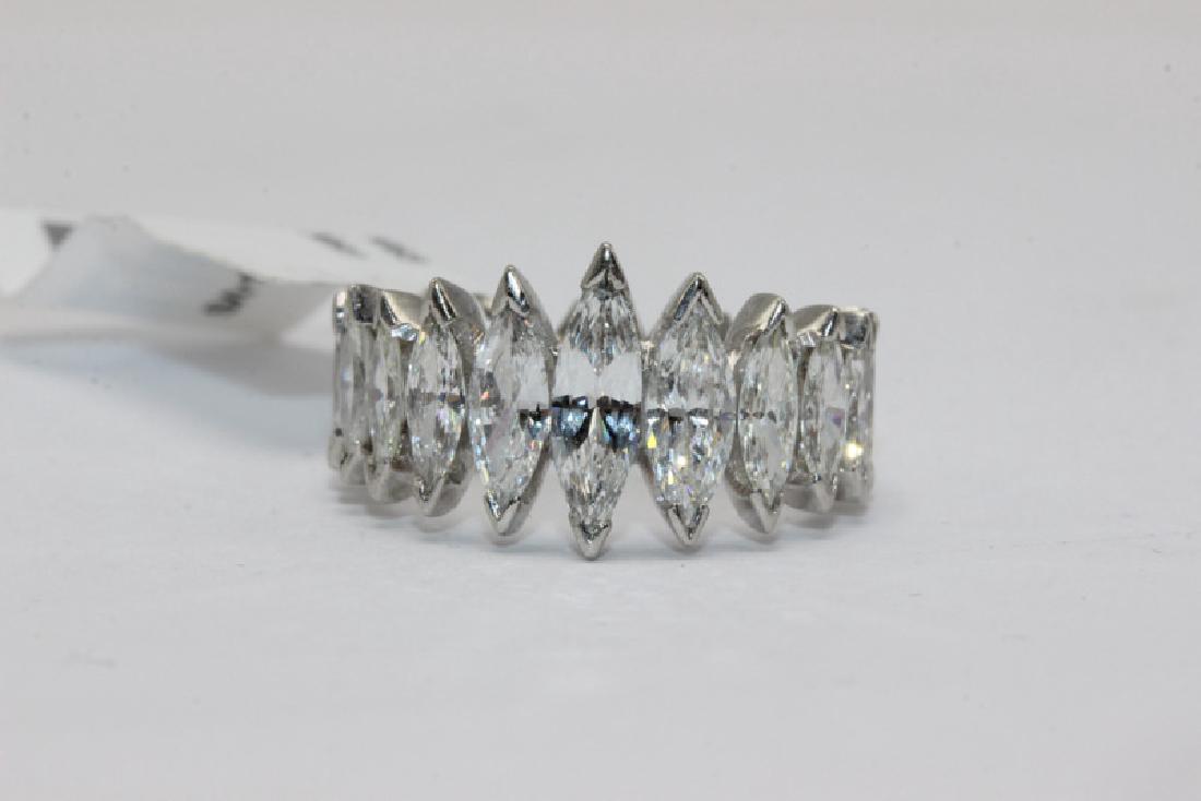 Platinum & 5.50ct. Diamond Ring (1 of 1)