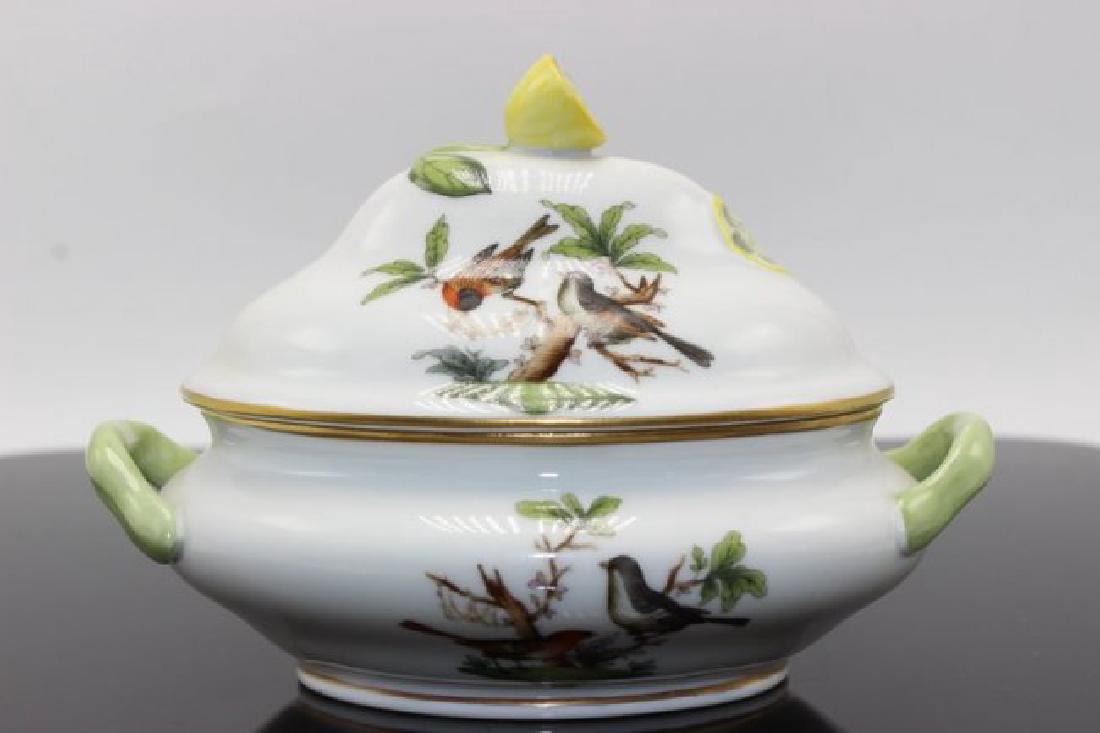 Herend "Rothschild" Covered Lemon Dish (1 of 4)
