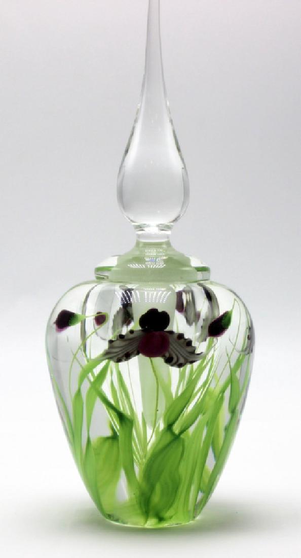 Daniel Salazar Signed Art Glass Perfume Bottle (1 of 1)