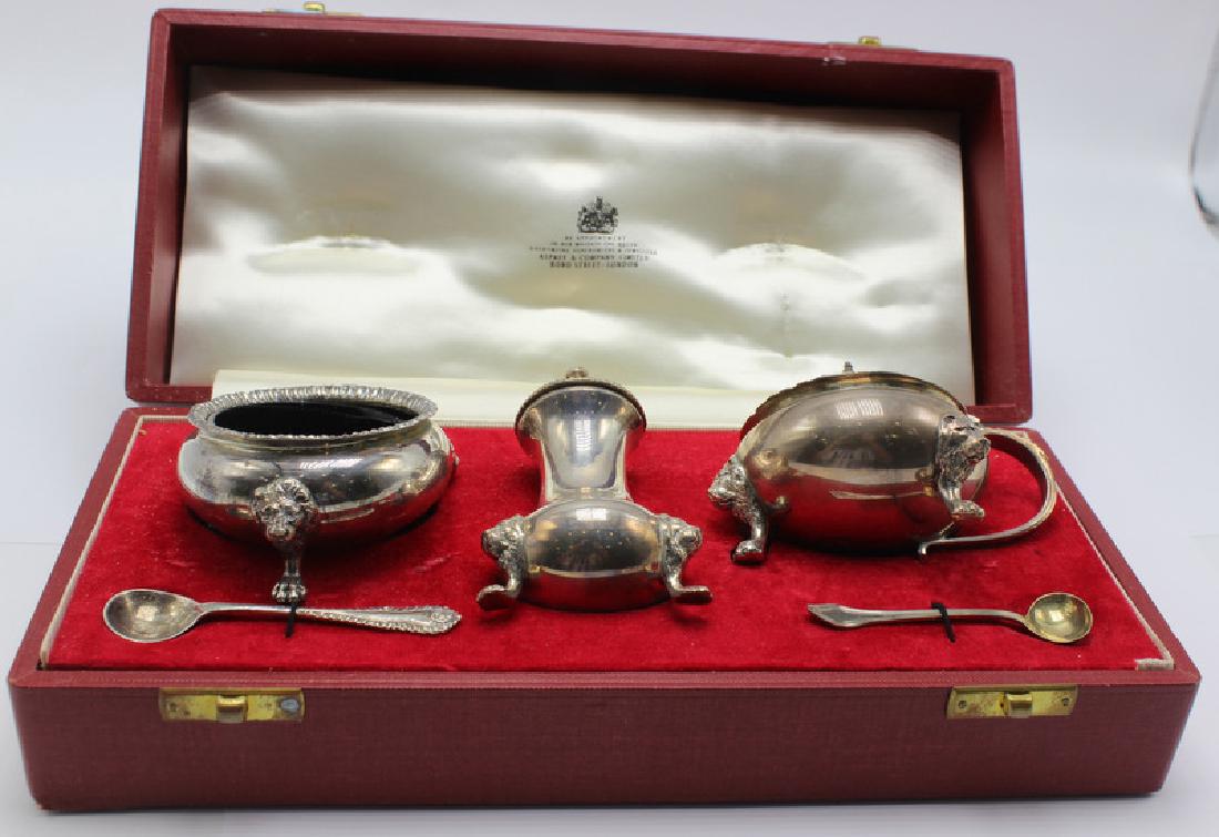 Asprey & Co. Limited Edition Three Sterling Silver Salt (1 of 1)