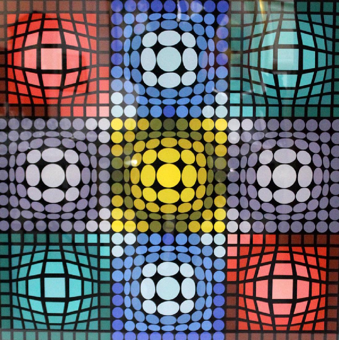 Victor Vasarely (French-Hungarian, b.1906-1997) (1 of 3)