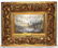 Antique S. William Oil Painting on Canvas & Hand Carved - 3