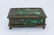 Tiffany Studios New York Bronze Glass Grapevine Box