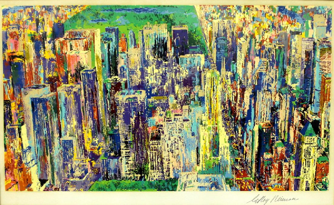 LeRoy Neiman Print of Central Park New York (1 of 4)
