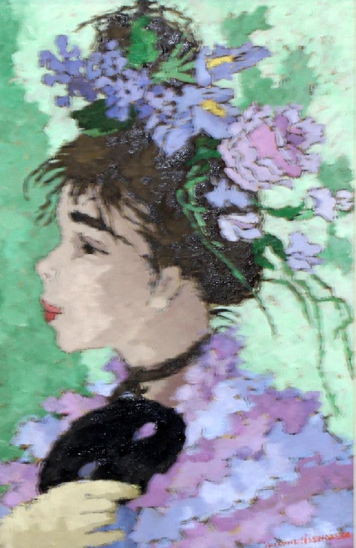 Susanne Eisendieck (Germany, b.1908-1998) Oil on Canvas (1 of 3)