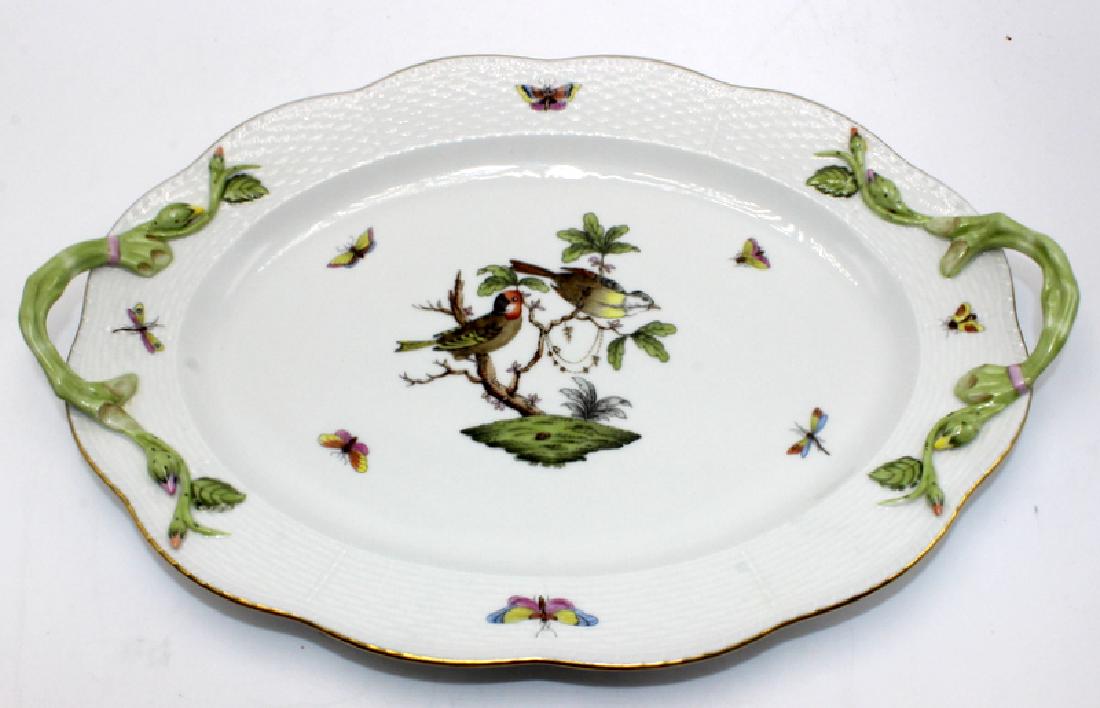 Herend "Rothschild" Two Handle Serving Platter (1 of 3)