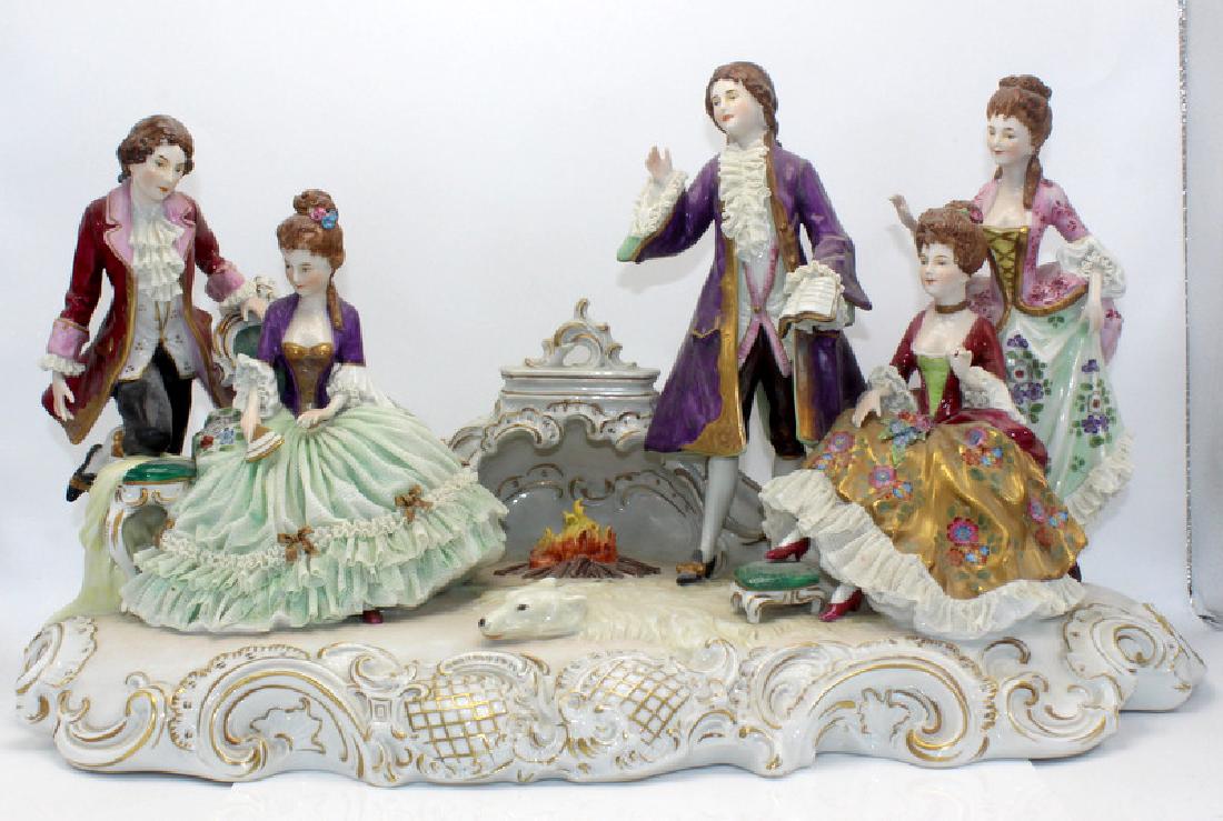 Dresden Porcelain Group (1 of 6)