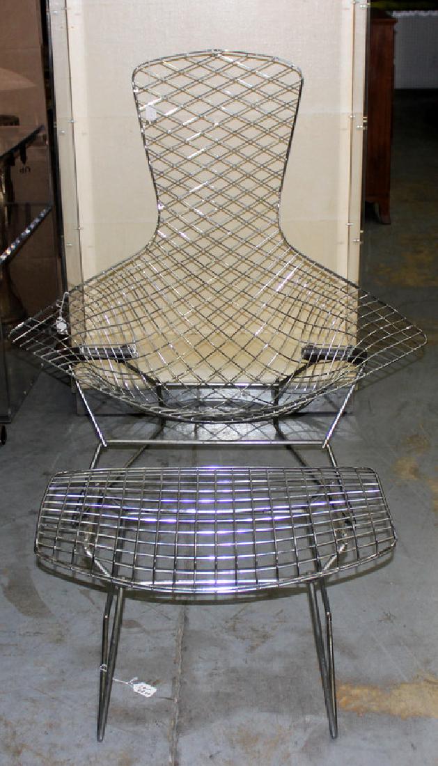Knoll Bertoia Bird Chair & Ottoman (1 of 3)
