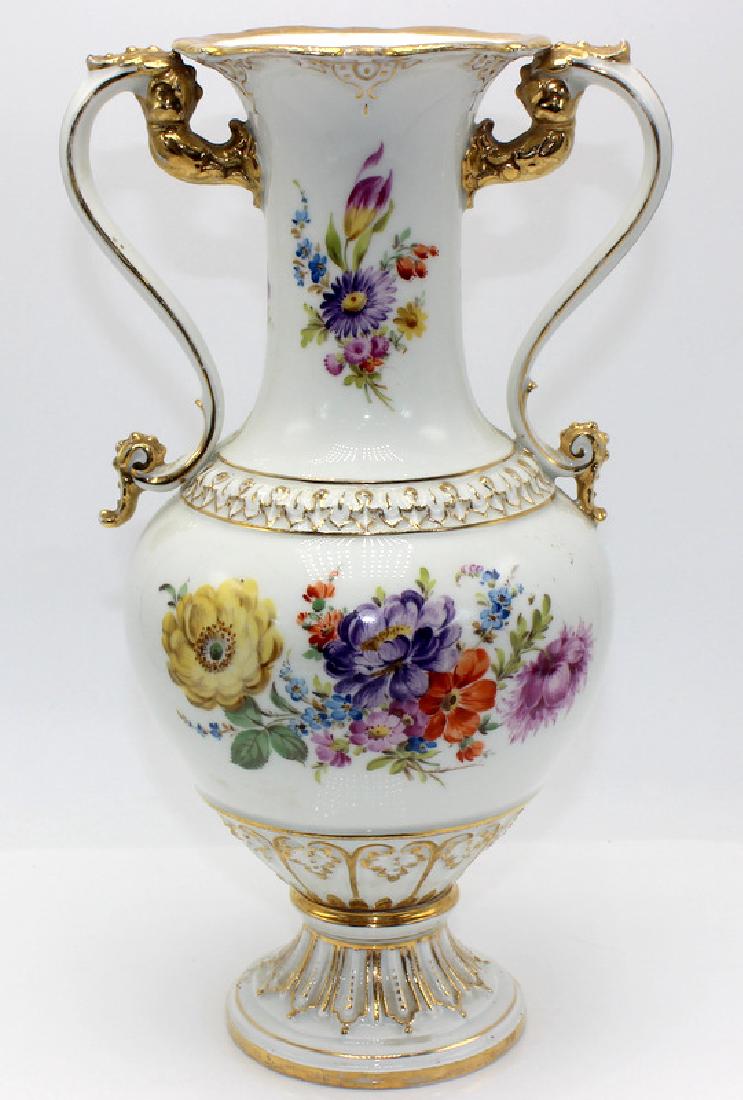 Meissen Hand Decorated Porcelain Two Handled (1 of 2)