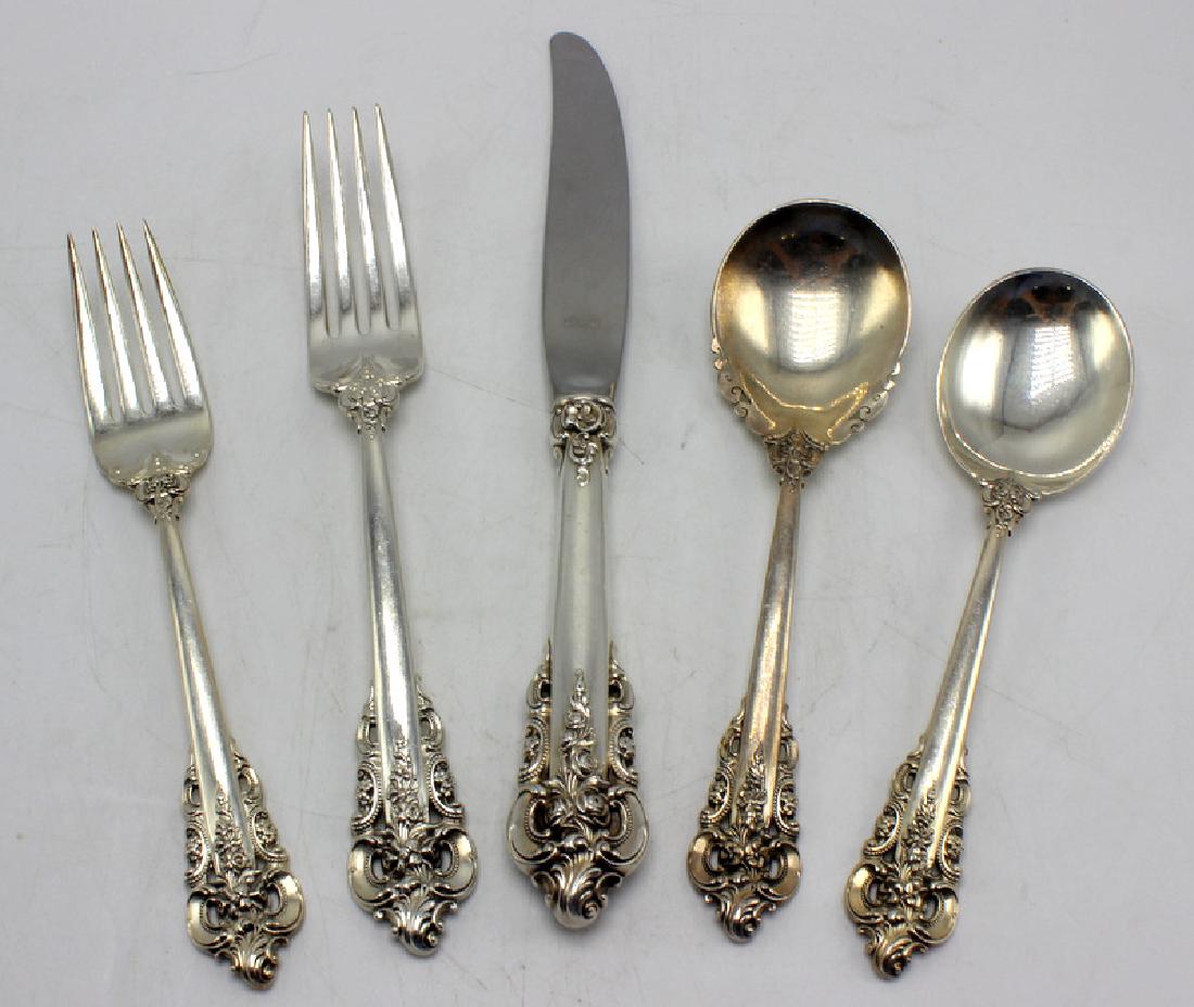 Wallace Grand Baroque 72 pc. Sterling Silver Flatware (1 of 1)