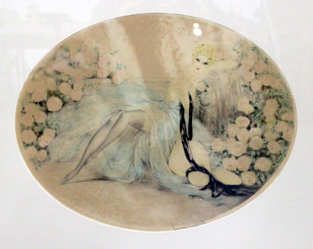 Louis Icart (French, b.1880-1950) "Les Roses" Etching (1 of 1)