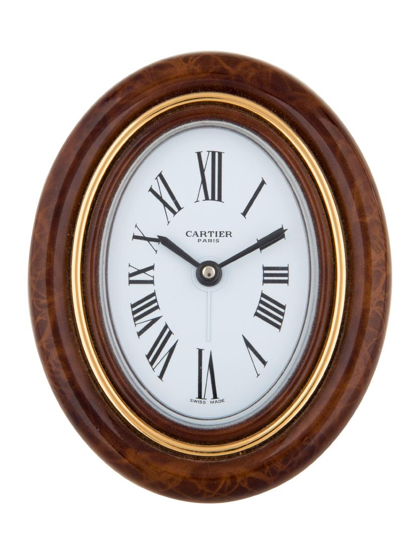 Cartier Oval Desk Clock (1 of 1)