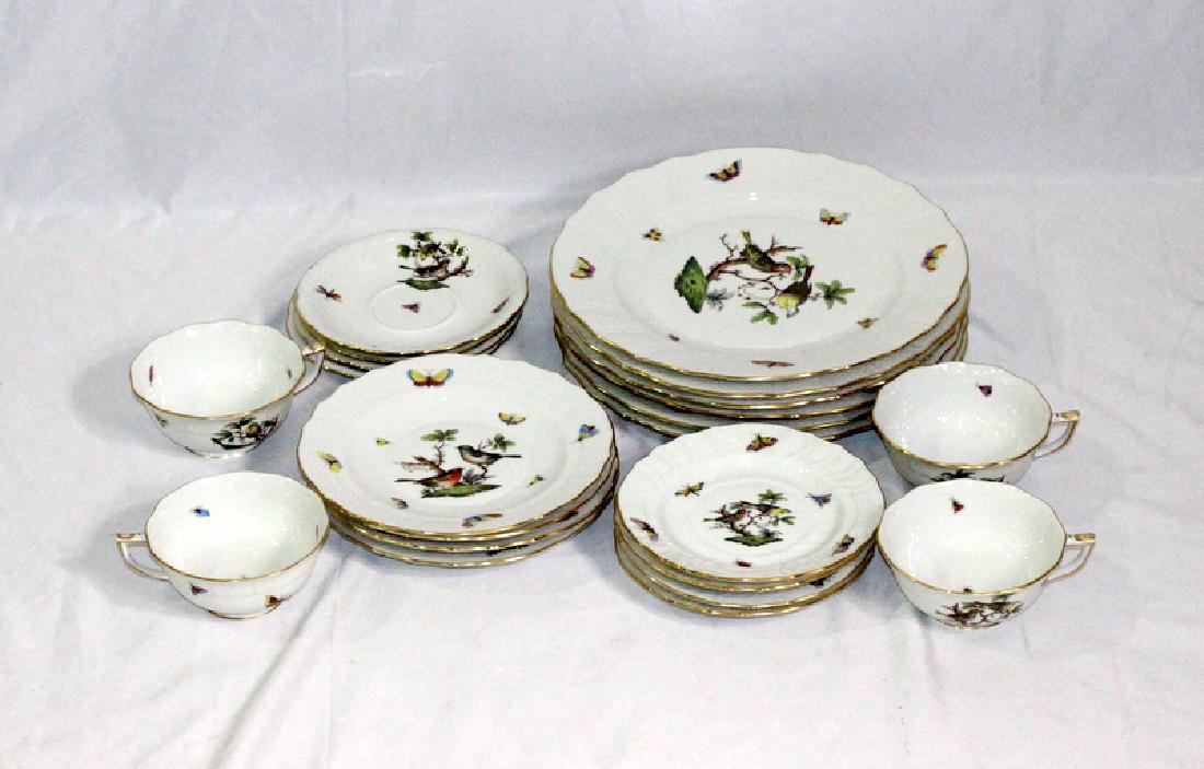 Herend Rothschild Partial Dinner Service for 4 (1 of 5)