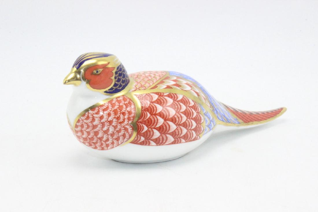 Royal Crown Derby Imari Paperweight: Royal Crown Derby Imari Paperweight; Marked "Royal Crown Derby"; 7" x 2.75"