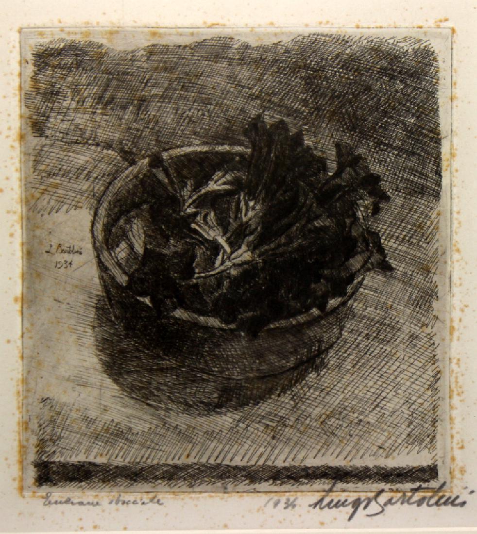 Luigi Bartolini (Italian b. 1892-1963) Etching (1 of 3)
