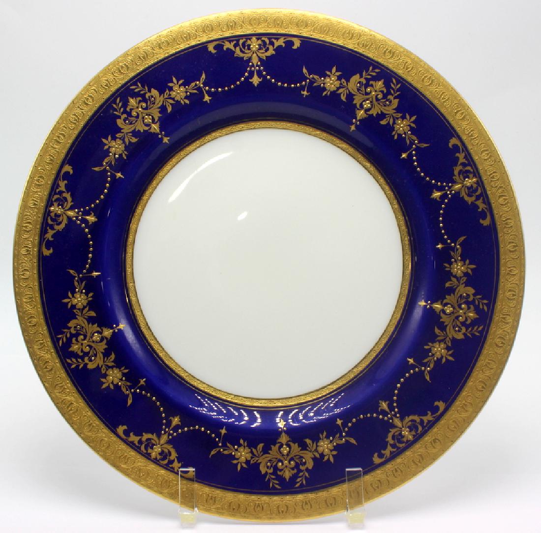 (11) Minton J.E. Caldwell Dinner Plates (1 of 1)