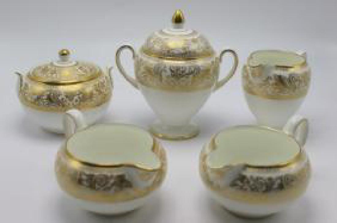 Wedgwood (5) Pc. "Gold Florentine" Set (1 of 1)